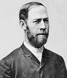 German physicist Heinrich Hertz first demonstrated the existence of radio waves in 1887