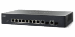 Cisco S-300-10PP - 10-port Gigabit PoE+ Managed Switch and 2x SFP+