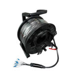 Fiber Optic Reel - 200 Meters 8 Core Tactical LC/UPC-SM-TPU-8C