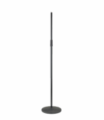 K&M 26010-300-55 - Microphone Straight Stand Round Base