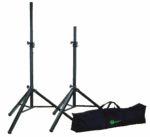 K&M 21450‑000‑55 – Aluminum Speaker Tripod Stand (Black)