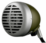 Shure 520DX - "Green Bullet" Harmonica Microphone