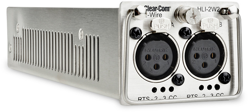 Clear-Com HLI-2W2 – 2 wire Module – Online Catalog