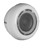 Pequod Ostro - 12" Coaxial Ovoid Speaker (White)