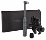 Shure Beta 98AMP/C Miniature Condenser Microphone for Drums and Percussion + A75M Clamp